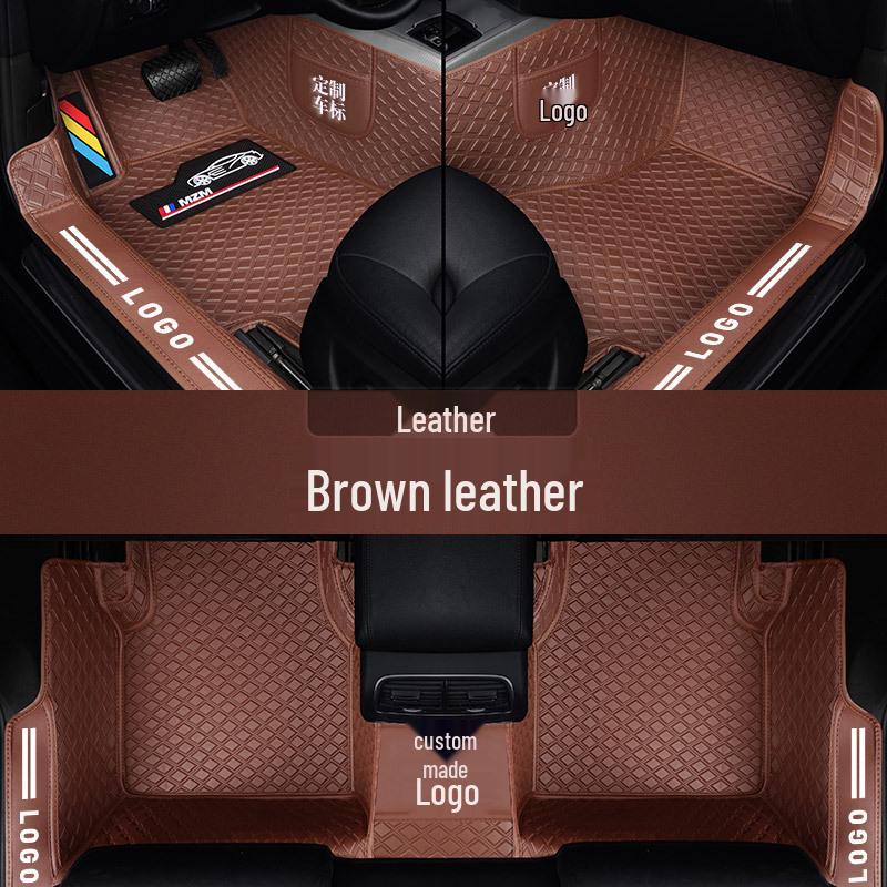 Full Surround Non-Slip Silk Ring Car Floor Mats - Wear-Resistant & Eco-Friendly Foot Pads