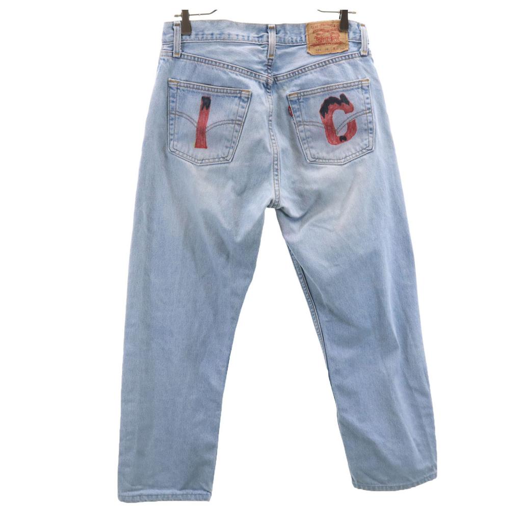 Levi's 521 Denim pants W33 Wash blue jeans Men's Used