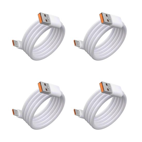 10A 120W Type Charging Durable Copper Wire Data Cord C Cable Fast USB C Charger