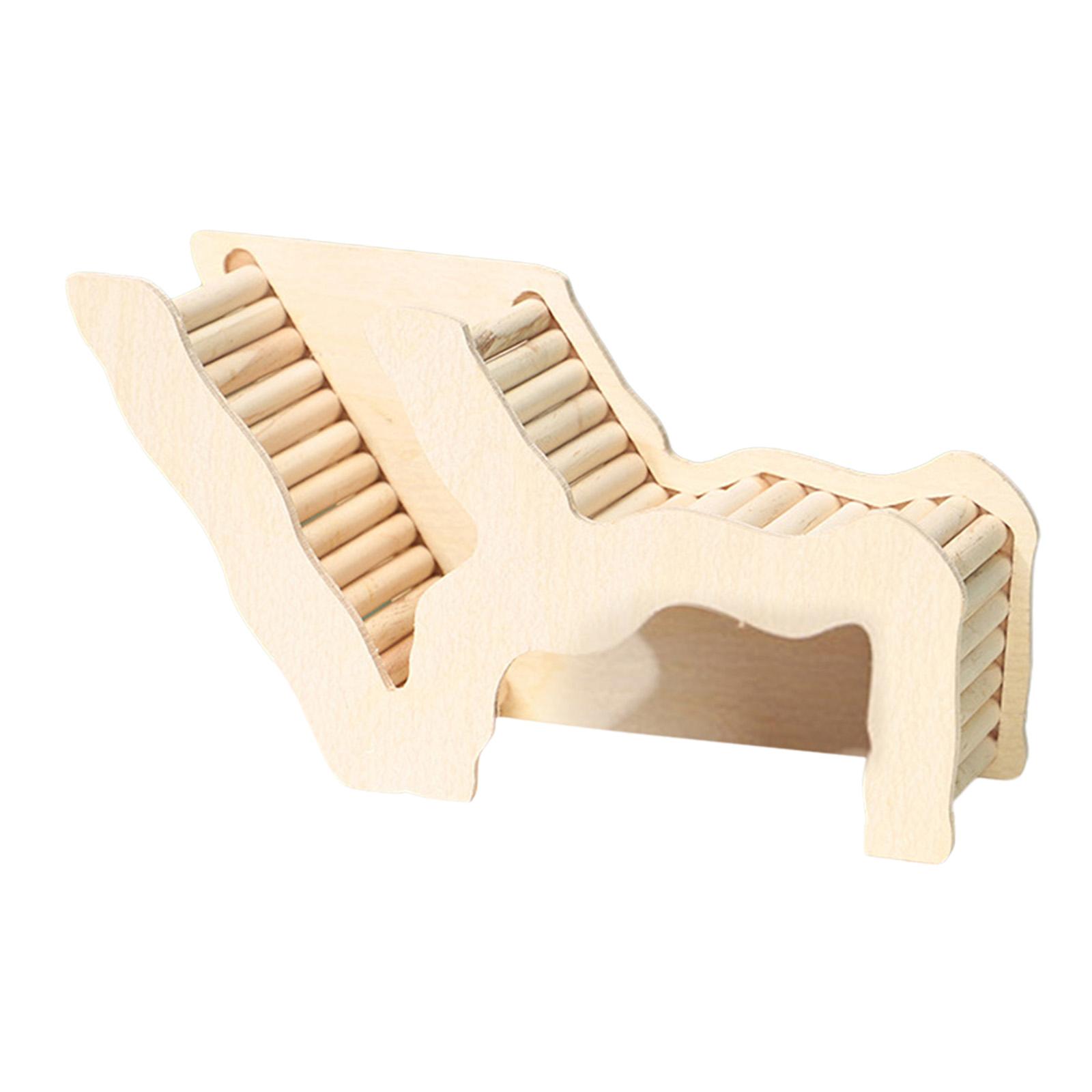 

Hamster Hideout Hiding Ladder Dwarf Hamsters Gerbils Small Animal Guinea Pig Palyhouse Activity Platform Toys Pet Supplies