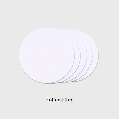 100pcs/Box High Quality 56mm/60mm/68mm Coffee Filter Paper White Home Handle Water Filter Paper Coffee Filter