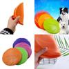 Vibrant Silicone Pet Dog Frisbee For Large Dog Outdoor Training And Fun Play