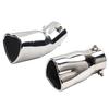 Exhaust Tube Anti-oxidizing Rustproof Straight Heart Shaped Universal Car Exhaust Muffler