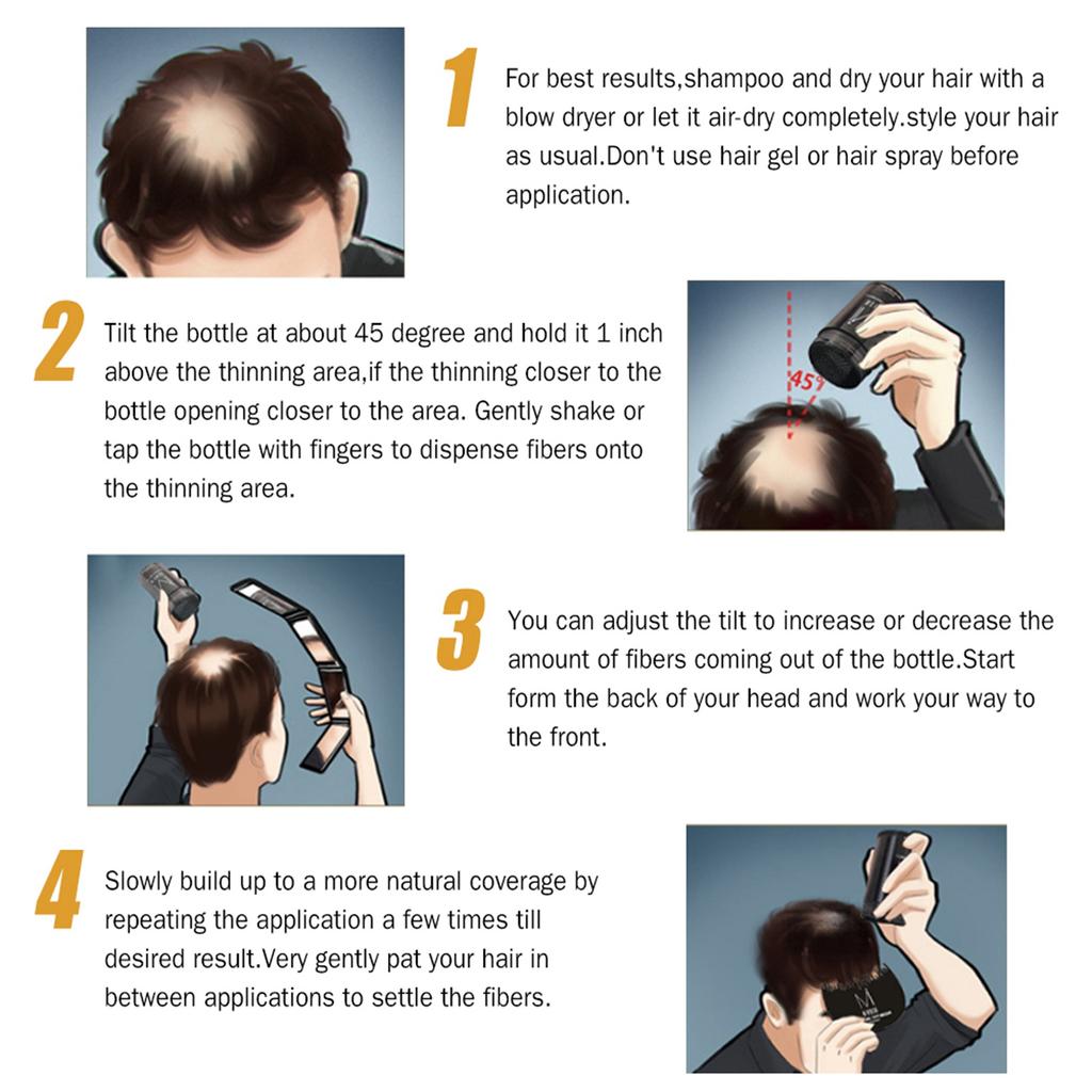 Minnow Professional Hair Fiber Forehead Pre hair Line Hairline Plastic Dedicated Comb