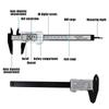 Digital Caliper 6 Inch Electronic Vernier Caliper 100mm Calliper Micrometer Digital Ruler Measuring Tool 150mm 0.1mm
