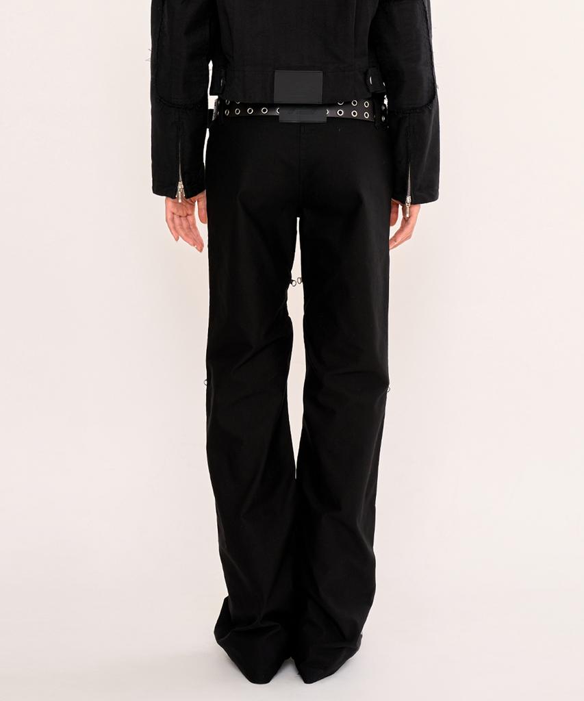 FANYOUNG Damaged Bootcut Pants