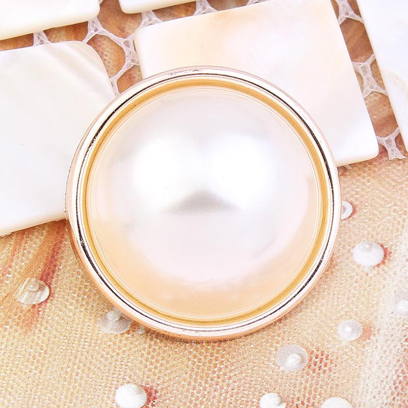 10Pcs Pearl Buttons Pajamas Coats Sweaters Women'S Round Versatile High-End Decorative Buttons Daquan Clothes Accessories