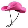 Adjustable Contrasting Color Bucket Hats Polyester Sun Protection Fishing Caps  Outdoor Beach