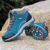 TUINANLE High Quality Blue Men's Hiking Shoes Outdoor High Top Hunting Boots Men Comfortable Trekking Boots Women