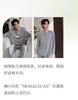 Couple's Pajama Set - Women's Spring/Autumn Modal Long Sleeve Soft Skin-Friendly Casual Outerwear, Men's Home Furnishing Set