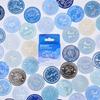46 Pieces/Set Party Round Paper Sticker Gift Bag Favor Pouch Self Adhesive Label Decoration Packaging Accessories