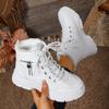 Winter New Snow Boots for Women Casual High-top Shoes Warm Womens Sneakers Platform Ankle Boots Plus Size 44