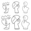 Sculpture Statue Hat Holder Wig Decoration