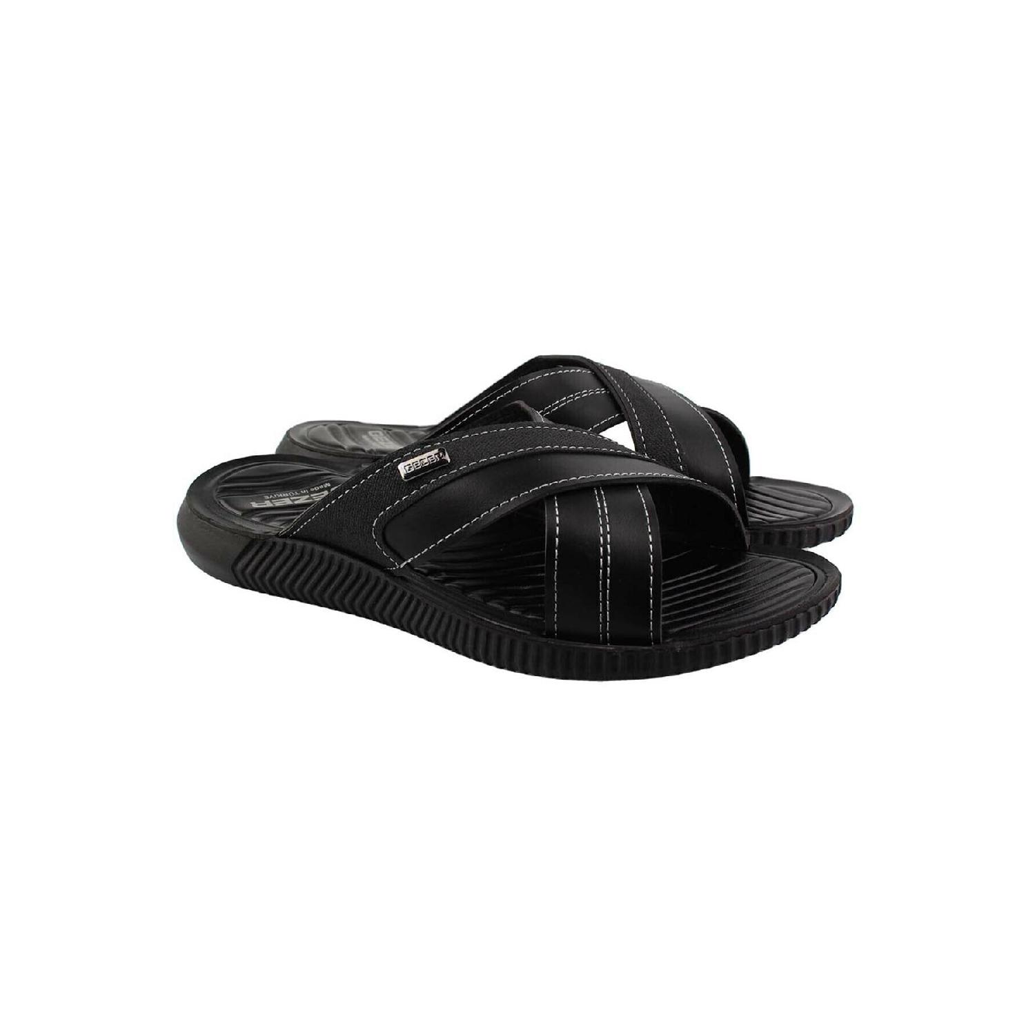 

12413 Black Summer Men s Slippers