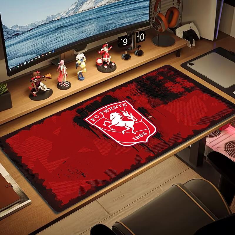 Twente FC Mouse Pad Large Gaming Table Cushion Non-slip Laptop Tablet Big Mousepad XXL Mat Mini PC Playmat With Lock edge_xia