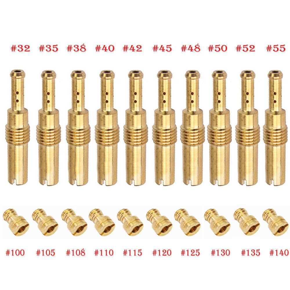 Carburetor Main Jet Part 150cc 125cc 20Pcs/Set Kit + Slow/Pilot Jet New