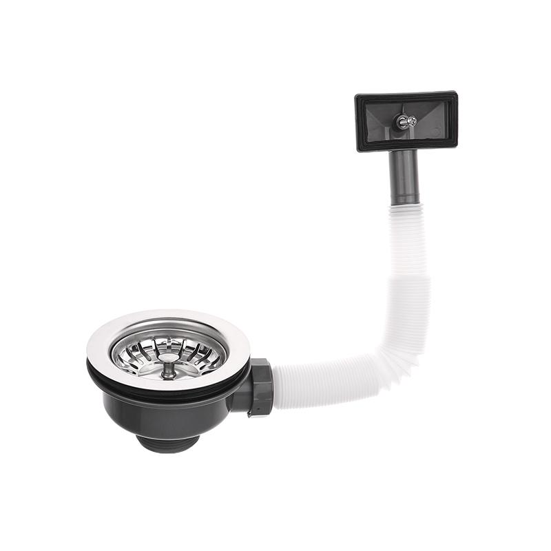 Talea Sink Strainer Kitchen Sink Drain Assembly Stainless Steel Sink Drain Kitchen Cabinet Sink Accessories Durable Rustproof