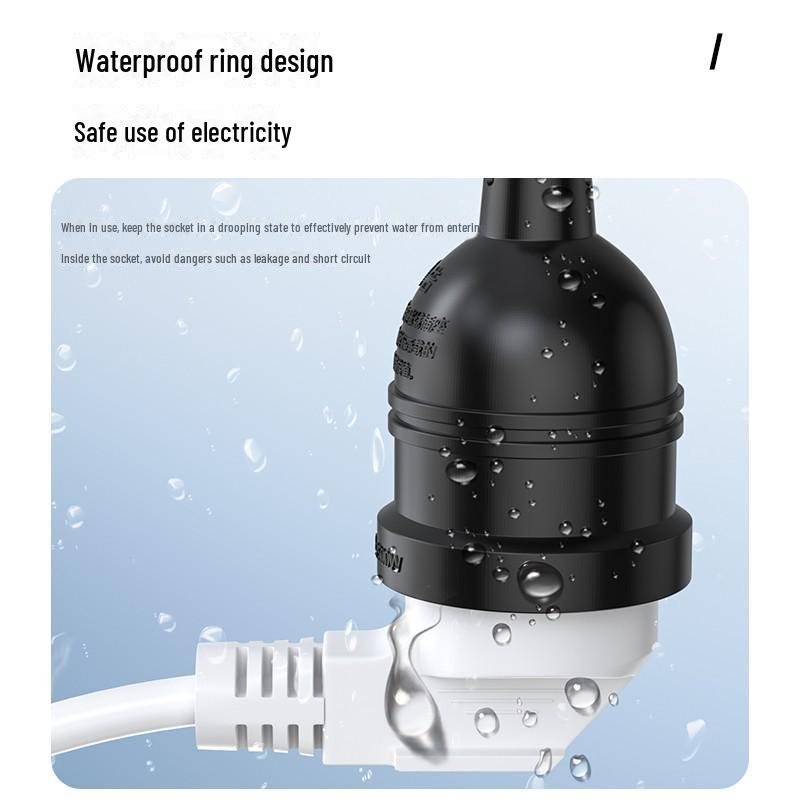 Biaz 10A 5-Hole 3-Core Plug Power Strip, 5M Extension Cord (DY30)
