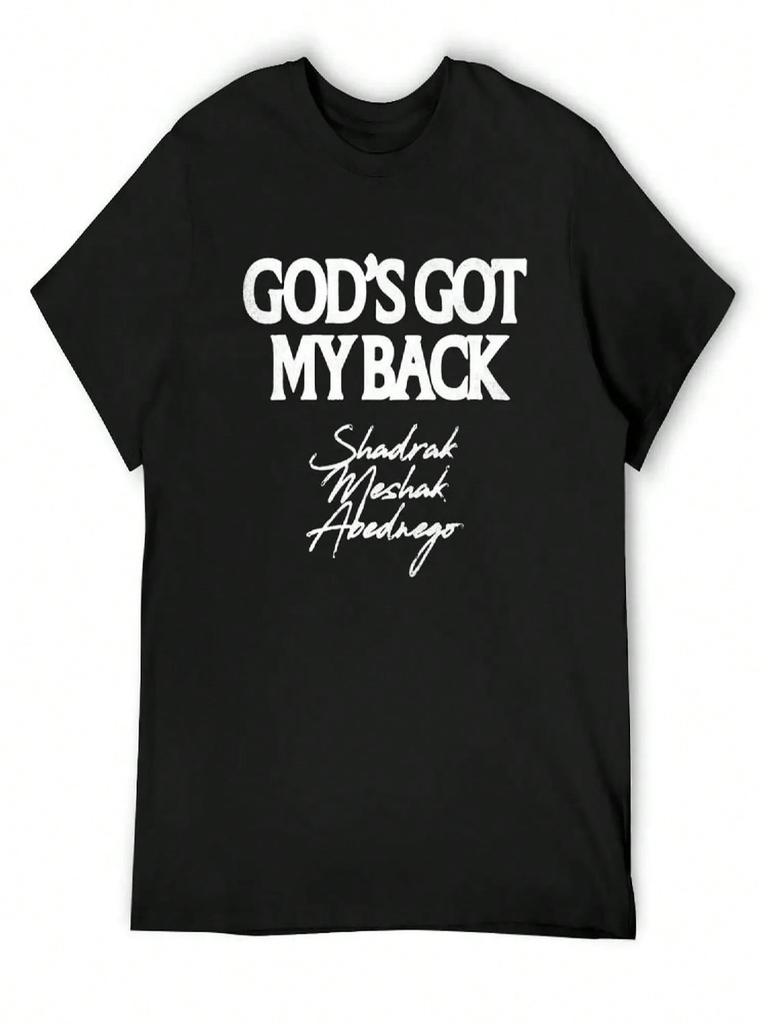 Brandon Lake Merch God's Got My Back Shadrach Meshach Abedne T-Shirt Summer Shirt Tshirts Personalised Funny T Shirts Unisex
