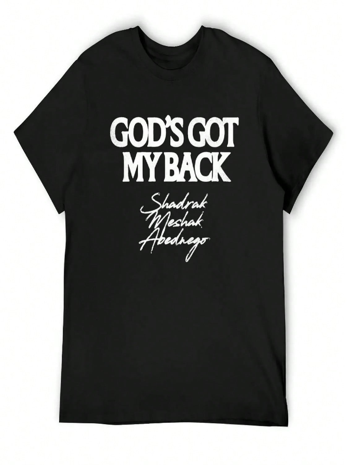 Brandon Lake Merch God s Got My Back Shadrach Meshach Abedne T-Shirt Summer Shirt Tshirts Personalised Funny T Shirts unisex S разноцветный