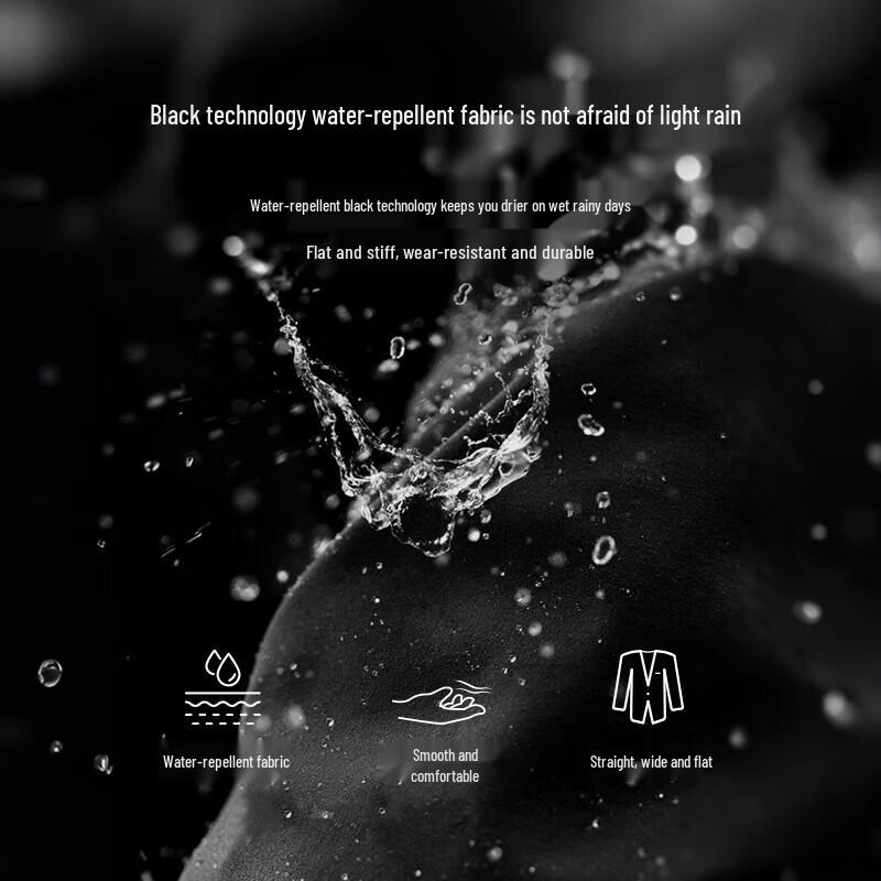 K-Boxing Men's Water-Resistant Mid-Length Autumn Jacket NKZN3009