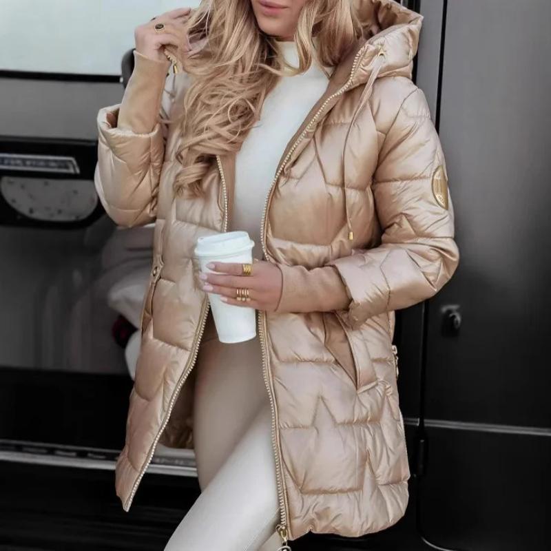 Parkas Coat Women Cotton Padded Jacket