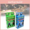 Emocionante Jogo de Cartas Dutch Blitz Para Diversão em Família Com Cartas Coloridas em Azul e Verde