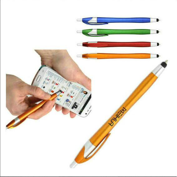 

Thin Delicate Waist Ballpoint Pen - Multicolor, Curved Shell, Press Type Bullet 1.0