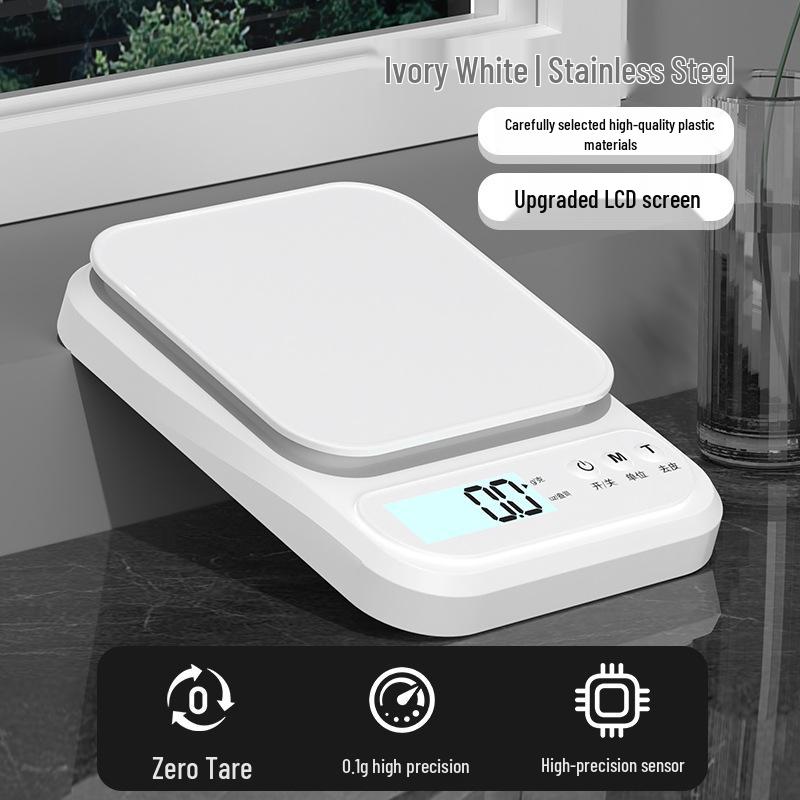 

Высокоточные электронные кухонные весы из нержавеющей стали для выпечки Battery