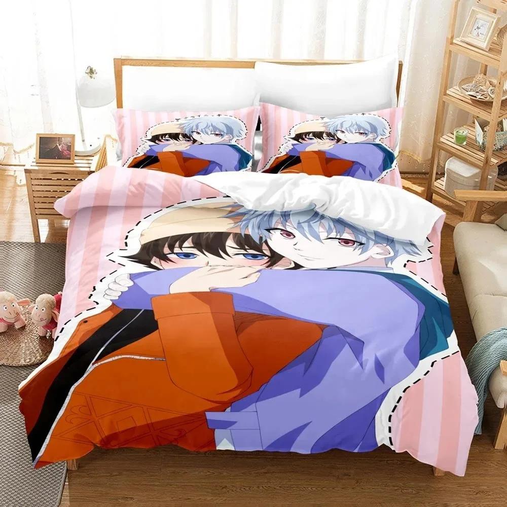 

Comforter New 3D Printed Anime Bed Sheet Future Diaries Mirai Nikki Bedding Set Single Twin Full Queen King Size Bed Set Adult Kid Bedroom Comforter (quilt)-EU Single(135*200cm)3pcs