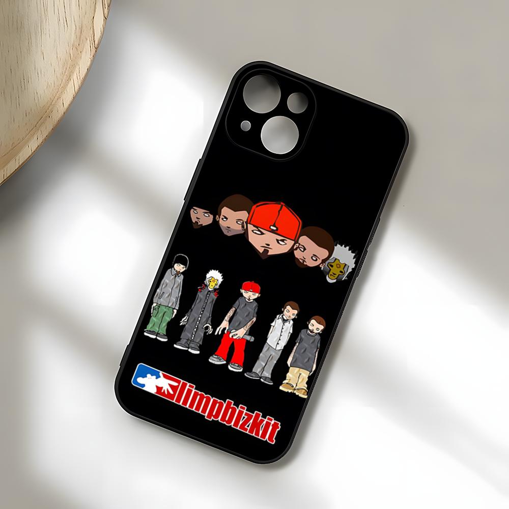 

Rock Band L-Limp Bizkit Phone Case For IPhone 17 Pro Max 15 Pro 16 14 Plus 12 13 Mini 11 Pro Shockproof Soft Cover iPhone17ProMax