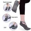 Five-toe Yoga Socks Non-Slip Terry Heel Guard for Indoor Fitness Sports Dance