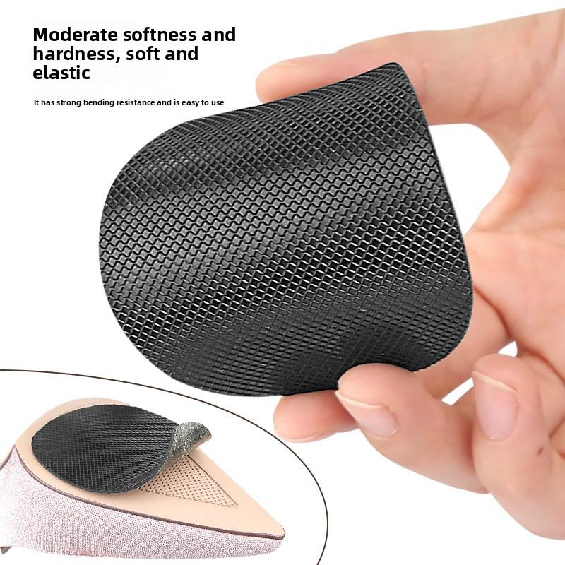 Men's and Women's Sole Anti-skid Sticker, Wear-resistant Rubber Pad, High Heels Forefoot Sticker, Bottom Sole Sticker, Anti-skid Sticker