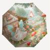 1 Stück Fee Garten Regenschirm-8-Speichen Verstärkt, Automatisches Öffnen, Leicht & Langlebig, Niedliches Modeaccessoire für Draußen-F2646
