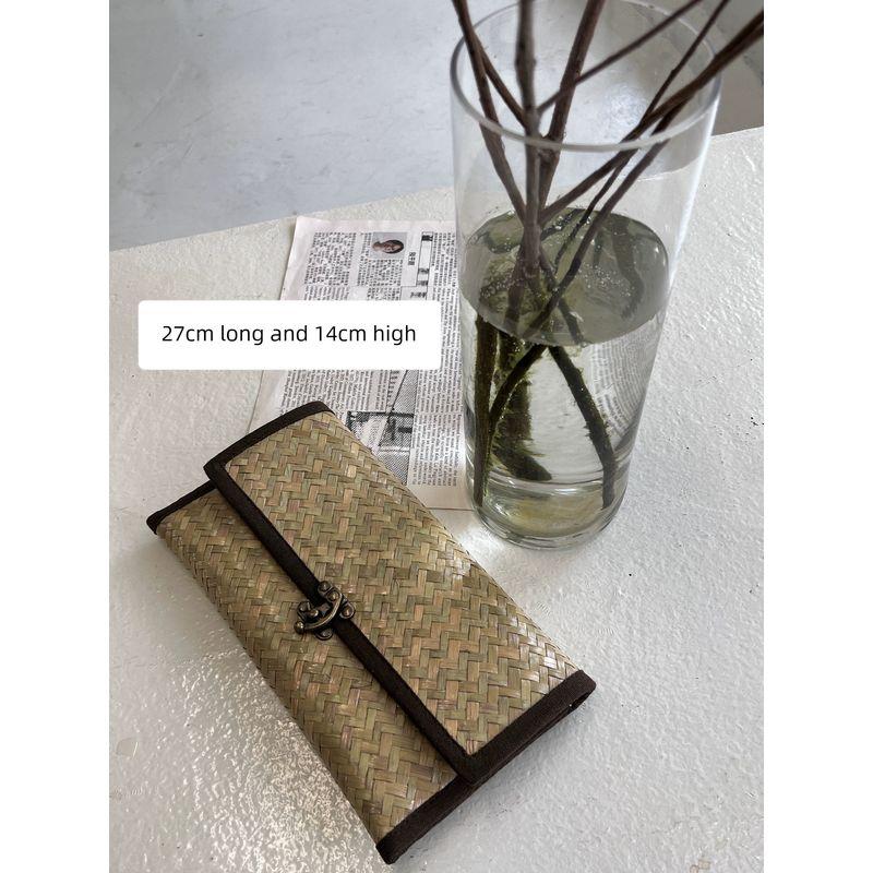 

Bag Female Chawool Wooden Handle French Handbags Wallet