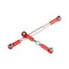 Steering Pull Rod Set for WPL RC Military Truck Upgrade Spare Parts Servo AccessoriesRed