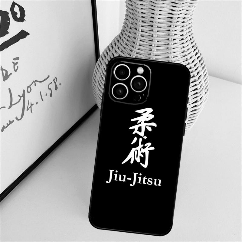 Judo BJJ Jiu Jitsu Cover Case For iPhone 14 Pro 11 16 15 Pro Max 12 13 Mini Plus XS X XR Funda