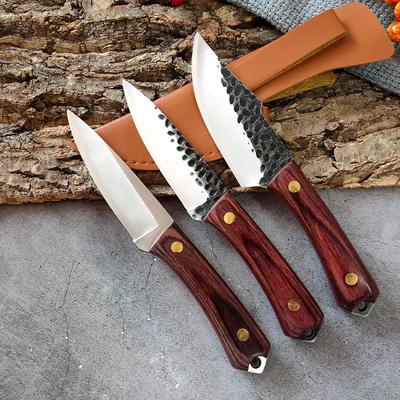 Stainless Steel Kitchen Boning Knife Handmade Kitchen Knife Fishing Knife Meat Cleaver Cutter
