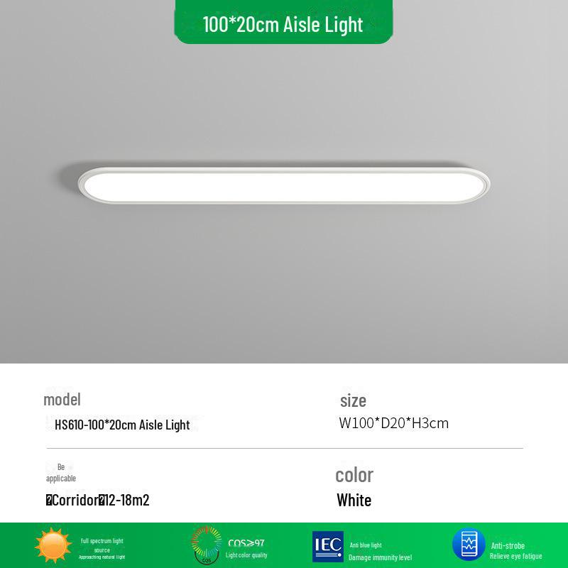 High-End Ultra-Thin Full Spectrum Round Ceiling Lamp for Living Room, Hall & Bedroom