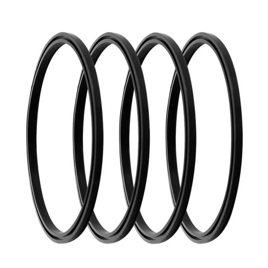 4Pcs Silicone Water Bottle Seal Replacement Dustproof Leak-proof Water Cup O Ring 16/20Oz Travel Tumbler Lid Sealing Gasket