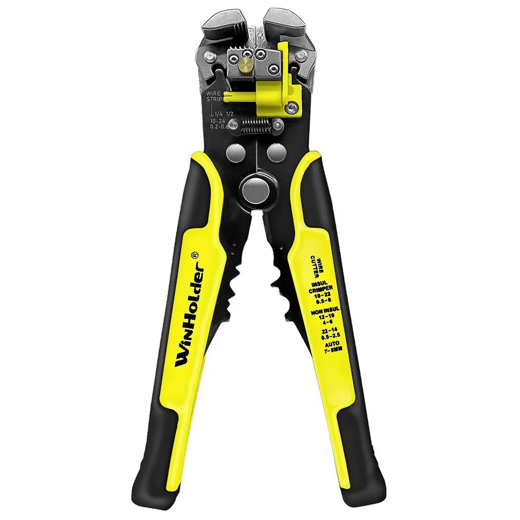 Professional Electrician Wire Tool Cable Wire Stripper Cutter Crimper Automatic Crimping Stripping Plier