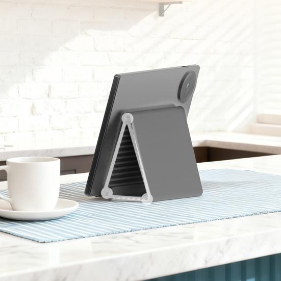 Mobile Phone Holder Rollable Portable Silicone Stand Adjustable Phone Mount for Smartphones Tablets Laptops