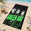 Green day Microfiber Beach Towel Quick Dry Sand Free Lightweight Beach Towels for Travel Swimming Camping