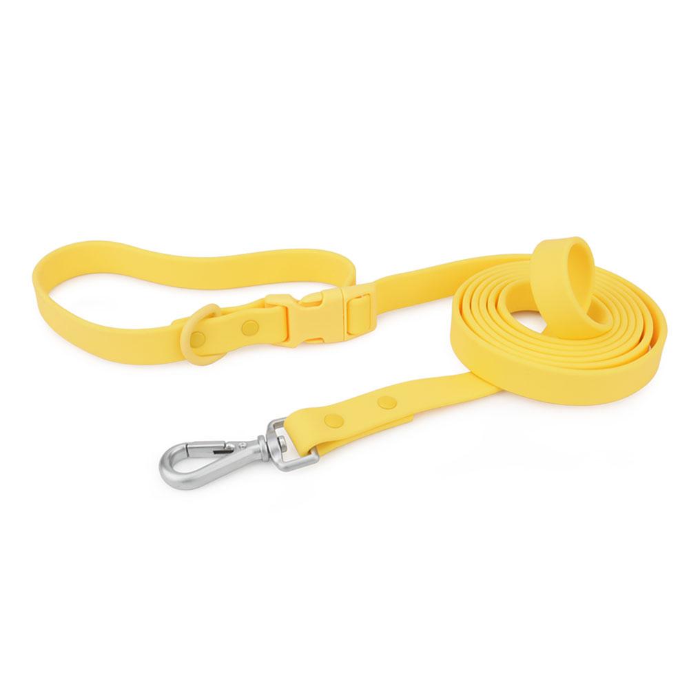210cm PVC Multifunctional Pet Leash Multifunctional Collar Dog Leashes Outdoor Walking Training Cat Pet Waist Rope