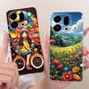 Clear For Oppo Find X9 Case Cover Cute Cat Fashion Butterfly Luxury Painted Soft Casing For Oppo CPH2797 PLJ110