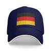 GerUnisexy Flag Deutschland football Caps For Unisex Fashion Baseball Cap  Snapback Hat Daily Headewear Adjustable