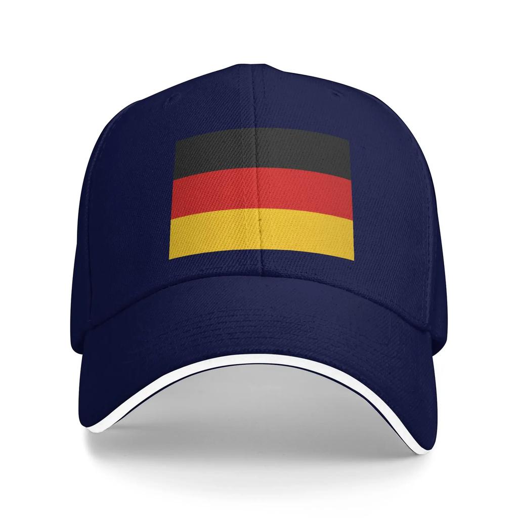 GerUnisexy Flag Deutschland football Caps For Unisex Fashion Baseball Cap Snapback Hat Daily Headewear Adjustable