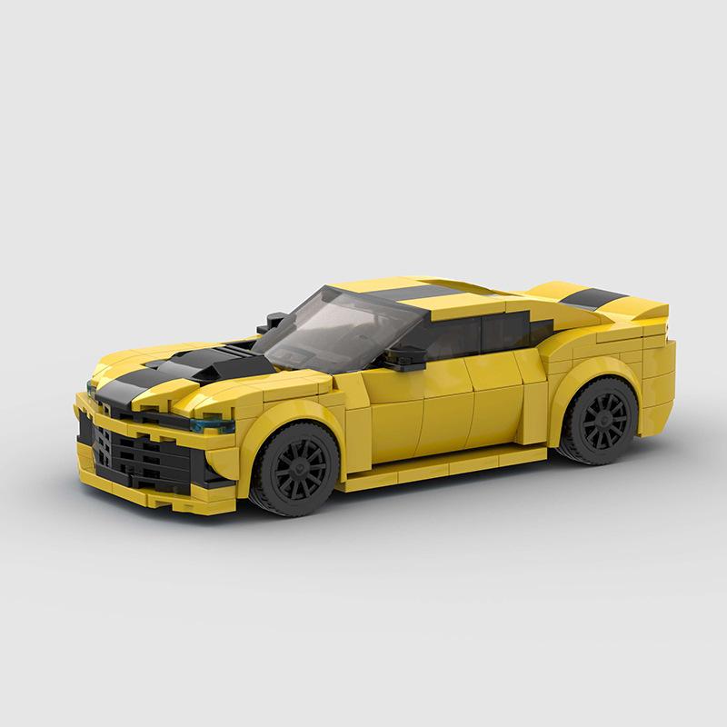 Creative Champion Car MOC City Vehicle Super Car Rally Building Blocks Bricks Set Ornament Diy Consturction Toys For Kids Adults