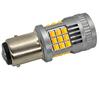 2 Szt P21/5W Led Żarówka Bay15D 12-24V Bez Błędu 2800Lm Biało-Pomarańczowa