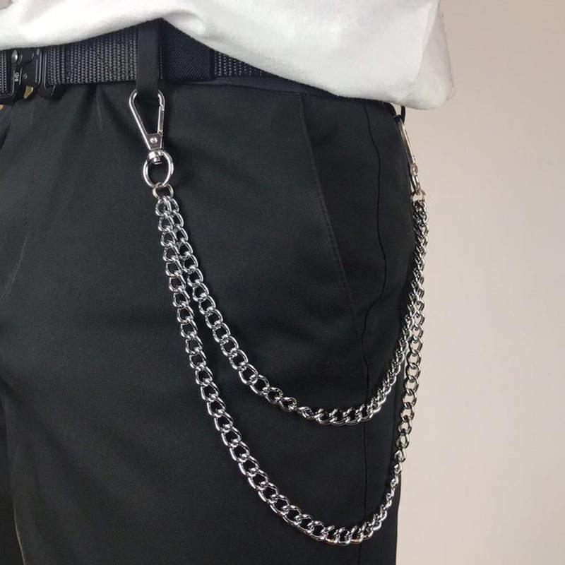 Double Layer Hip Hop Pants Chain - Trendy, Versatile Fashion Accessory
